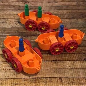 Vintage Tupperware train toy